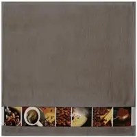 Framsohn Frottier Geschirrtuch Frottier 'Kaffee' 50 x 50 cm Taupe - Braun