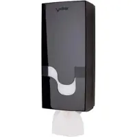 CELTEX intop Toilettenpapierspender Einzelblatt schwarz