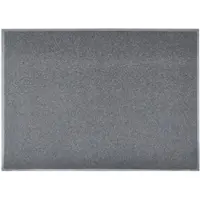 Karat Spaghettimatte Fußmatte aus Vinyl mit Aufdruck Grau Ohne Aufdruck 90 x 120 cm