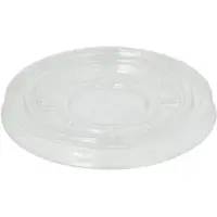 Papstar Starpak Deckel "Hurricane", PET rund Ø 9,5 cm glasklar 800 Stück