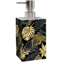 Sanilo Seifenspender »Golden Leaves«, 165 mm - 70 mm, Gold, Rechteckig - goldfarben