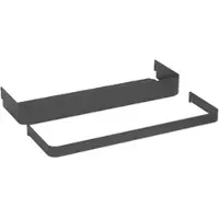 SO-Tech Kesseböhmer K-Line Side Ablage mit Reling 351 x 110 x 61 mm Anthrazit