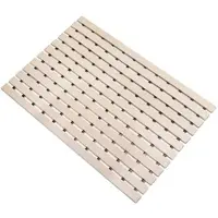 Karat Antibakterielle Fußmatte mit Drainagefunktion nach Maß Beige 43 x 900 cm