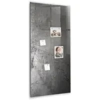 Tulup Magnettafel Beschreibbar Zerkratztes Metall 60x120 cm Magnettafel Küche Glas Weißer Marker Glastafel Magnetisch