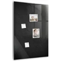 Tulup Magnettafel Glas Dunkler Fels 70x100 cm Magnettafel Zum Schreiben Weißer Marker Magnettafel Flur Glas