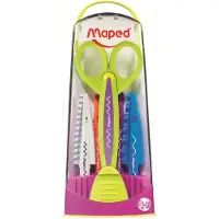 Maped Schere Kombibox 1xScherengestell 5xWechselklingen farbig sortiert
