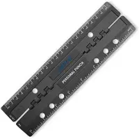 Filofax Einlage Personal Locher schwarz 17cm, 6-fach