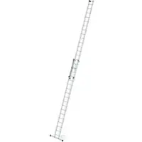 Proregal Sprossen-Seilzugleiter 2-teilig mit Standard-Traverse 2x18 Sprossen