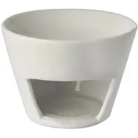 Papstar "Flavour by GALA" Duft Lampe, Keramik Ø 11 cm, 8 cm weiß 4 Stück
