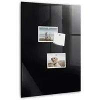 Tulup Magnettafel Aus Glas Schwarze Farbe 40x60 cm Whiteboard Magnetisch Glas Weißer Marker Magnettafel Modern Glas