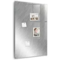 Tulup Glas Magnettafel Metallblitz 60x90 cm Magnettafel Zum Beschriften Schwarzer Marker Magnettafel Für Notizen