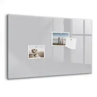 Tulup MAGNETTAFEL 60x40 Hellgrau schwarzer Marker