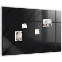 Tulup Glasmagnettafel Beschreibbar Dunkles Wandmuster 100x70 cm Magnettafel Wand Glas Weißer Marker Magnetisches Whiteboard Glas