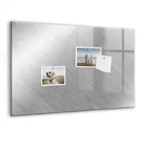 Tulup Magnettafel Glas Metallwand 60x40 cm Magnettafel Zum Schreiben Schwarzer Marker Magnettafel Flur Glas