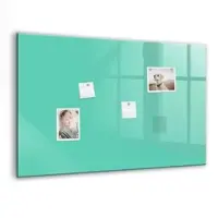 Tulup MAGNETTAFEL 90x60 Türkis schwarzer Marker