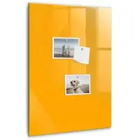 Coloray Magnetische Wandtafel - Schwarzer Marker + Schwamm + Magnete - 40 x 60 cm - Gold