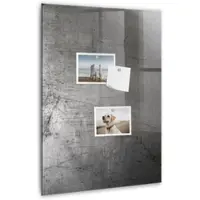 Tulup Magnetische Glastafel Zerkratztes Metall 40x60 cm Magnettafel Mit Marker Beschreibbar Weißer Marker Magnettafel Für Termine
