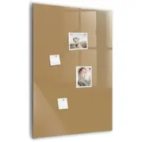 Tulup MAGNETTAFEL 70x100 Beige schwarzer Marker