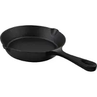 Michelangelo Bratpfanne "PARILLA, Gusseisen", schwarz, B:19,5cm H:4,1cm L:31,5cm Ø:20cm, Pfannen, Bratpfanne, backofenfest
