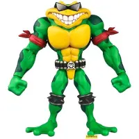 Premium Dna Toys Battletoads Wave 1 Rash Anthology Series Figur 15 Cm Grün Grün One Size