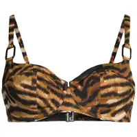 Chantelle Beach Unwattierter Bikini BH Vita | Grösse: 70F | Farbe: Braun/Print