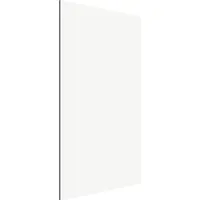 Evenes Duschrückwand weiß matt BxHxT 1000x2500x3 mm
