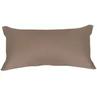 Formesse Bella Donna Jersey Kissenbezug ca. 40x60 cm | trüffel - braun