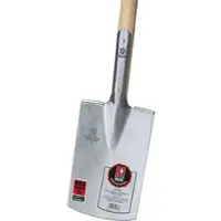 Idealspaten-bredt Ideal-Spaten Größe 2 Stiellänge: 850 mm (Gärtner Form mit Trittschutz)