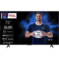 TCL P7K 75P7K, 190,5 cm (75"), 3840 x 2160 Pixel, QLED, Smart-TV, WLAN, Metallisch