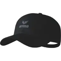 Erima Kinder Kappe LIGA STAR Basic Cap 2122401 - Schwarz - One size