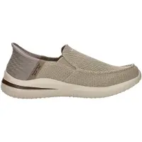 SKECHERS Slip-Ins: Delson 3.0 Sportief - beige - Maat 39.5