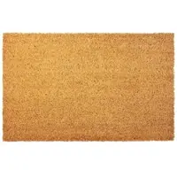 Karat Kokosmatte Eingangsmatte Fußabtreter nach Maß Natur 24 mm 200 x 350 cm
