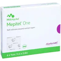 + Prisoma GmbH Mepitel One 6x7 cm Silikon Netzverband s 5 St