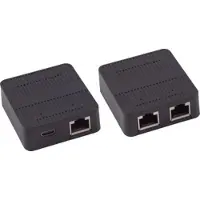 Shiverpeaks Netzwerk-Switch, 3-fach, 1x2, schwarz Anschlüsse Eingang/Ausgang: 1x RJ45, 2x RJ45, 3 Ports