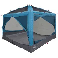 vidaXL Innertelt 7-Personen 7 Personen Blau und Grau