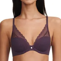 Chantelle EasyFeel Vorgeformter BH Norah Chic | Grösse: 75G | Farbe: Aubergine