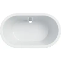 Geberit Badewanne BAMBINI 910 x 515 x 257 mm, oval weiß