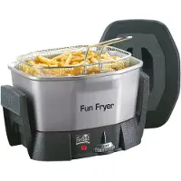 Fritel FF 1200 Eins/Eine(r) Eigenständig Fritteuse Anthrazit, Metallisch