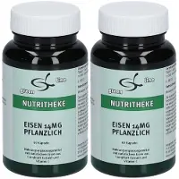 Green Line Eisen 14 mg pflanzlich Kapseln 2x 2x60 St