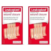 Leukoplast Leukosan Strip steril 6x38 mm/6x75 mm 2x 2x9 St Pflaster