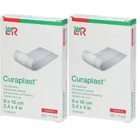 Curaplast Wundschnellverb.sensitiv 6x10 cm 1 m 2x 2x10 St Pflaster