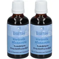 BioPräp Sanddorn Fruchtfleischoel x2 2x50 ml Öl