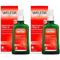 Weleda Granatapfel regenerierendes Pflege-Öl 2x 2x100 ml Öl