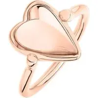 Liebeskind berlin Ring - Edelstahl Metal Heart - Gr. 56 - in Gold - für Damen