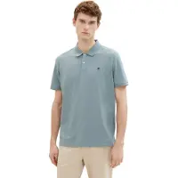 Tom Tailor Poloshirt mit Knopfleiste und Logo