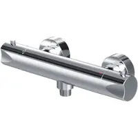 AM.PM Wannenarmatur Thermostat chrom, Badewannenarmatur Wannenbatterie, Duscharmatur Dusche Wannenthermostat, Wannen-Thermostatarmatur