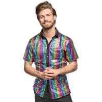 Boland Hemd Disco Diamond Regenbogen