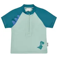 Sterntaler - Kid's Badeshirt Kurzarm Dino - Lycra Gr 104 grün/türkis