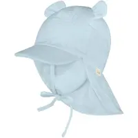 Sterntaler - Kid's Schirmmütze Nackenschutz Ohren - Cap Gr 53 cm grau