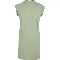 Build Your Brand Ladies' Turtle Extended Shoulder Dress